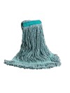 Super Looper™ Loop-End Wet Mop - Narrow Band - Large - Green
